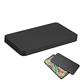 Amesor Geldkassette | Metall Geldbox Stabile Metall-Aufbewahrung - Stabile Box Mit Deckel Schnellzugängliches Pillenfach Für Zuhause Reisen Camping