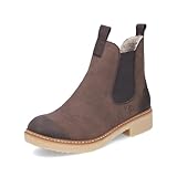 Rieker Damen Chelsea Boots Z5050, Frauen Stiefeletten,uebergangsschuhe,uebergangsstiefel,Schlupfstiefel,Winterstiefeletten,braun (25),40 EU / 6.5 UK