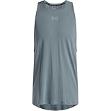 Under Armour Herren Zone Tank, weiches und leichtes Sportshirt, schnelltrocknendes Herren Tank Top aus Baumwolljersey-Mischung,Jasper Blue / / Serpentine,XXL