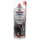 presto 401114 Bohr- und Schneidöl 400 ml, transparent, leicht bräunlich