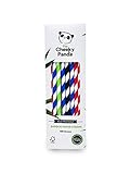 The Cheeky Panda Bambus Strohhalme Papier Bunte | 100 x Cocktail Strohhalme | Stark und Langlebig