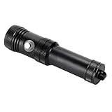 Taucherlampe | 4 Modi Wasserdichte Wiederaufladbare Unterwasserleuchte - Tauchlampe | Für Nachtaktivitäten Outdoor Angeln Camping & Heimgebrauch