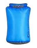 Lifeventure 5 Liter Ultraleicht-Trockensack, Siliconized Rip-Stop Gewebe mit vollständig verschweißten Nähten Leichter wasserdichter Trockensack, Blau 5L