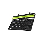 BEALIFE Zusammenklappbare, dünne, kabellose Tastatur mit Tasten, Werkzeugen, Ergonomie, Taschentastatur, Reise, Laptop, Fernseher, Smartphone