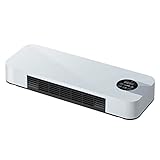 AKUANER Badezimmerheizung, 1500 W PTC-Keramik-Schnellheizer, Wandmontierter vertikaler Dual-Use heizung, Überhitzungsschutz, Heizlüfter mit zwei Temperaturmodi und drei Leistungsstufen