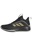 adidas Herren Own The Game 3 Shoes Basketball-Schuhe, Core Black/Gold Metallic/MGH Solid Grey, 42 2/3 EU