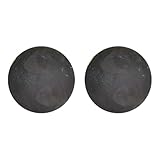 EpheyFIF Wiederverwendbare, runde Feuerkugel-Set für Innen- und Außenbereich, 2 Stück