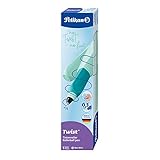 Pelikan 814898 Tintenroller Twist Neo Mint, inklusive 2 Rollerpatronen, 1 Stück