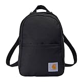 Carhartt Unisex-Erwachsene Mini Rucksack, Everyday Essentials Daypack für Damen und Herren, Schwarz, One Size