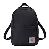 Carhartt Unisex-Erwachsene Mini-Rucksack, Alltagszubehör Daypack für Damen und Herren, Schwarz, One Size