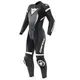 Dainese zweiteiler Lederkombi Fulminea Lady 2PC Damen Motorradanzug Motorradkombi, 53T - 44 lang