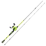 Sougayilang ZJJ Baitcaster-Ruten- und Rollenset, IM7 Graphit...