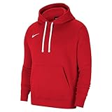 Nike Herren Team Club 20 Kapuzenpullover, University Rot / Weiss Weiss, L EU