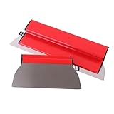 25/40 cm Trockenbau-Glättspachtel, Skimming, flexibles Finishing, Bauwerkzeug, Abschäumen, T-Wandputzen
