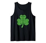 Kleeblatt-Fußballfeld, St. Patrick's Day Design Tank Top