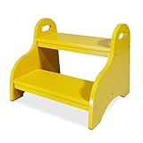 Kiddy dreams Tritthocker mit 2 Stufen für Kinder Montessori Hocker Stabiler Tritthocker Holz Kitchen Helper bis zu 60 kg