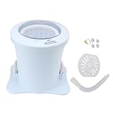 Tragbarer Mini-Dörrapparat mit hoher Kapazität, Strom, Freihand-Kordelzug-Dörrapparat für Schlafsäle, Reisen, ABS-PP-Material, 4100 g Gewicht (Blau)