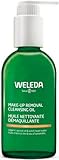 WELEDA Bio Make-Up Removal Cleansing Oil - parfümfreies Naturkosmetik Gesichtspflege Reinigungsöl zur Entfernung von Make-Up hinterlässt ein seidiges Hautgefühl ohne fettiges Finish (vegan, 150 ml)