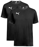 PUMA T-Shirt 2er Pack Doppelpack - Black - Gr. XXL