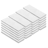 24 Bioethanol-Schwamm-Wolldochte für Ethanol-Kamine im Innenbereich, sicher für längere Nutzung (5,1 x 11,9 cm)