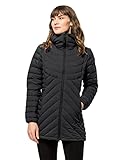 Jack Wolfskin Damen Athletic Down Coat W Jacket, Schwarz, L EU