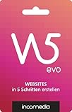 WebsiteX5 Evo (Version 2025) - Erstelle Websites & Blogs in 5 Schritten ohne Vorkenntnisse - Windows 11/10/8/7 - Deutsch (multilingual) *DAUERLIZENZ für 2 PC* Product Key Card (PKC) (evo, PC)