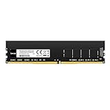 Lexar UDIMM DDR4 RAM 16GB, 3200 MHz RAM DDR4, 288-Pin U-DIMM Desktop Arbeitsspeicher, Hochleistungs-Computerspeicher, PC-RAM-Modul-Upgrade, Hochleistungs Arbeitsspeicher (LD4AU016G-B3200ASST)