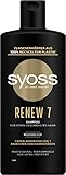 Syoss Shampoo Renew 7 (440 ml), Haarshampoo für vielfach geschädigtes Haar, Hair Repair Shampoo hilft bei 7 Arten von Haarschäden, Formel mit Amino-Komplex & Wasserlilie