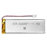 EEMB 3.7V Lipo Batterie Akku 3700mAh 103395 Lithium Polymer Batterien mit JST Stecker, Schutzplatine und Isolationsbeschichtung
