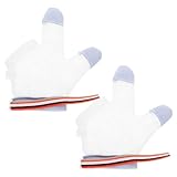 Beaupretty 1Paar Neugeborene Atmungsaktive Kinderhandschuhe Verhindern Daumenlutschen Komfortable Hautfreundliche Fingerhandschuhe S