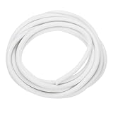 5 Meter Schaumstoff Dichtstreifen, Ø4mm Fugen Dichtschnur, Dichtung Schaum Rundschnur, Fugenfüllprofil Fugenabdichtung, Gummi Solider Schaumstoffstreifen für Basteln Rohr Handwerk