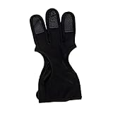 VICASKY Bogenschießen-handschuh Für Finger-Schutz Verstellbar Tragbar Zubehör Für Bogenschießausrüstung