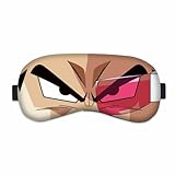 Vegetas Schlafmaske im Anime-Design, Cartoon-Schlafmasken, Schlaf-Augenbinde für Damen, Herren, Kinder, Augenabdeckung für Nacht, Reisen