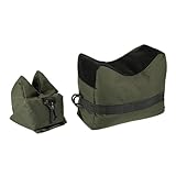 TUXXJZM Vorderschaftauflage, Vorne & Hinten Gewehrauflage, Waffenauflage, Schießauflage Set Für Gewehr/Luftgewehr Outdoor Üben, Outdoor Sandbags, Schießunterstützungstasche, Einschießhilfe