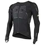 O'NEAL | Protektoren-Shirt | Motocross Enduro Motorrad | Elastisch leichte Protektorenjacke, aus Polyurethan-Schaum, Mesh-Einsatz | STV Long Sleeve Protector Shirt V.23 | Erwachsene | Schwarz | M