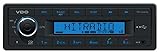 VDO 12 Volt Bluetooth PKW Auto Radio, RDS-Tuner, MP3, WMA, USB, 12V TR712UB-BU