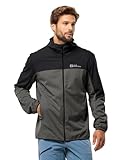 Jack Wolfskin Herren Feldberg Hoody M Softshelljacke, Slate, L EU