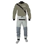 Leichter Trockenanzug für Herren, zum Paddeln, Angeln, Bootfahren, Kanu, Rafting, Touren, Segeln, Grün, Größe XXL