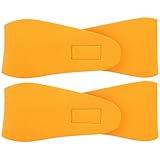 Jonlaki Ohrstöpsel Zum Schwimmen, Ohrhörer für Schwimmohrstöpsel für Männer Yoga Hair Band Diving Ohrschutz Haarband 2pcs Wasserdichtes Ohrstirnband für Sport (ORANGE)