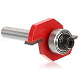 VILLFUL T nutfräser Oberfräse Holzfräser Nutfräser Bits Fräsfräser für Holzbearbeitung Hitzebeständig Langlebig Scharfe Kanten für Präzise Holznutungen und Möbelbau