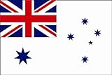 Flagge australien navy Fahne 20x30 cm Premiumqualität Bootsflagge Motorradfahne