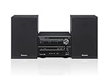 Panasonic SC-PM250EG-K Micro-mit HiFi-System (Bluetooth, CD, UKW, 20 W RMS) schwarz