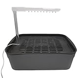 yeeplant Elektrische Vogeltränke mit Brunnen, groß, 32,6 x 21,6 x 26,9 cm, verstellbarer Wasserfluss für kleine, mittelgroße Vögel