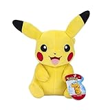 Pokemon Kuscheltier Pikachu 20 cm – Plüschtier – Neue 2022 – Plush - Offiziell Lizenziertes Pokemon Spielzeug