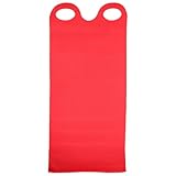 ARTSEWPLY Großer Zusammenrollbarer Schneeschlitten 92X42cm aus Robustem Kunststoff Rot Violette Gleitmatte für Schnee Gras und Sand Tragbarer Snowboard Schlitten für Erwachsene und Winter