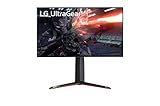 LG 27GN950-B 68,58 cm (27 Zoll mit USB) 4K UHD UltraGear Gaming Monitor (IPS-Panel mit 1ms (GtG), 144 Hz, G-Sync), schwarz