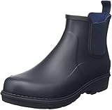 Fitflop Damen WONDERWELLY Chelsea Boots Stiefelette, Midnight Navy, 40 EU