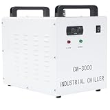 PEIXU Industrieller Wasserkühler,CW-3000 Wasserkühlmaschine Industrial Water Chiller Wasser Kühler Wasserkühlung für CO2 Lasergraviermaschine und Schneidmaschine