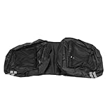 Mipcase Fahrradtasche Doppel für Gepäckträger Fahrradgepäcktasche mit Reflektierenden Streifen Geräumige Hecktasche für Kurze und Lange Fahrradtouren