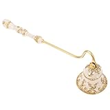 IMIKEYA Antiker Kerzenlöscher aus Zinklegierung mit Langem Griff Duftender Kerzenlöscher für Aromatherapie und Einmachkerzen Sicheres und Elegantes Kerzenzubehör für Familien